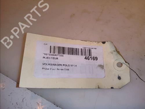 Used Injector VW POLO IV (9N_, 9A_) 1.4 TDI (70 hp) 12354653