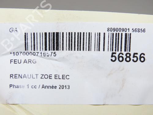 Used Left taillight Left taillight RENAULT ZOE (BFM_) ZOE (88 hp) 34048991 34048991