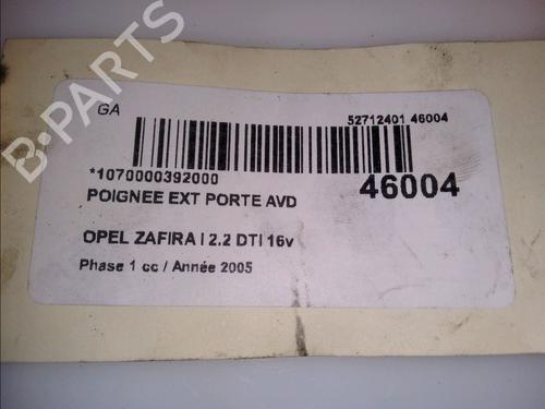 front-right-exterior-door-handle-opel-zafira-a-mpv-t98-22-dti-16v-f75-24455355-1999-2000-2001-2002-2003-2004-2005-2006-11102310 main image