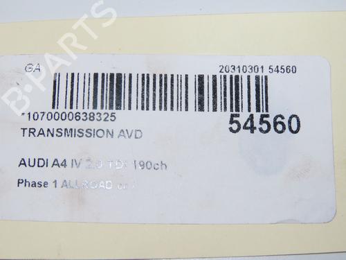 Right front driveshaft AUDI A4 B9 (8W2, 8WC) 2.0 TDI | BP31284223M39 