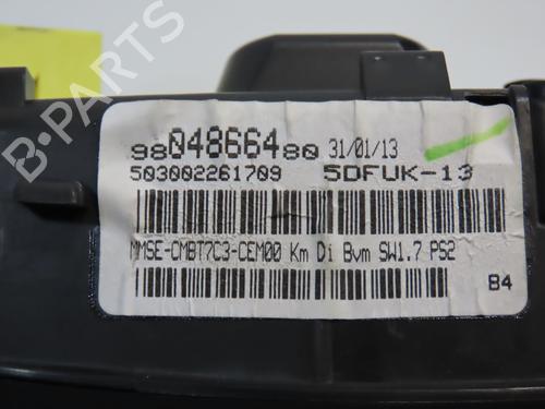 Instrument cluster PEUGEOT RCZ 2.0 HDi | BP26383602C47 - Image 8