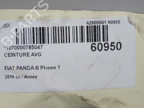 Front left seatbelt FIAT PANDA (312_, 319_) 1.2 (312PXA1A) | BP40518048I26 - Image 5