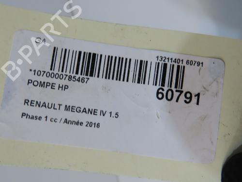 Injection pump RENAULT MEGANE IV Hatchback (B9A/M/N_) 1.5 dCi 110 (B9A3) | BP38313335M78 - Image 5