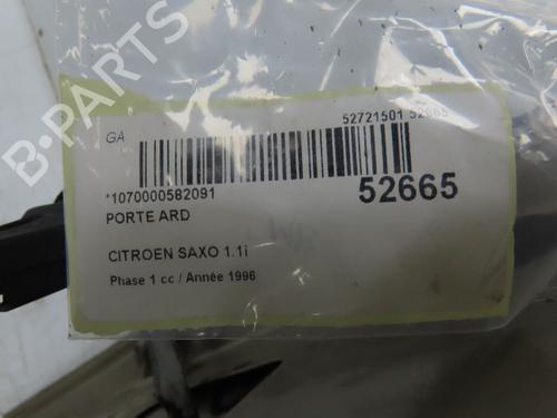 Right rear door CITROËN SAXO (S0, S1) 1.1 X, SX | BP28831863C5 