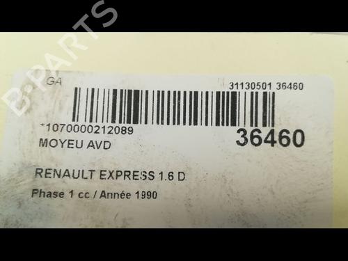 Used Left front steering knuckle Left front steering knuckle RENAULT RAPID Box Body/MPV (F40_, G40_) 1.6 D (F404) (55 hp) 14875445 14875445
