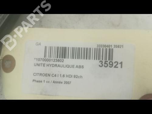 ABS pump CITROËN C4 I (LC_) 1.6 HDi | BP9598635M43 