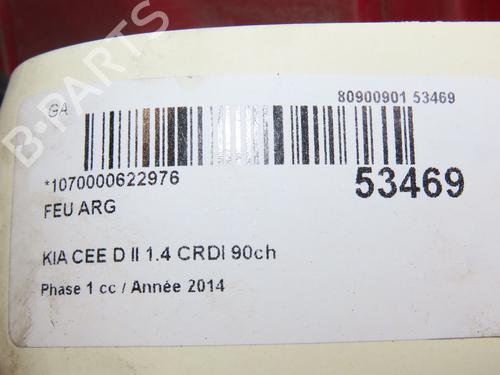 Left taillight KIA CEE'D Sportswagon (JD) 1.4 CRDi 90 | BP29441841C34 