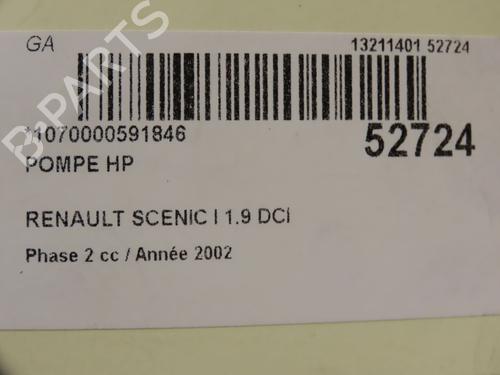 Injeksjonsspumpe RENAULT SCÉNIC I MPV (JA0/1_, FA0_) 1.9 dCi (JA05, JA1F) (102 hp) 28828877