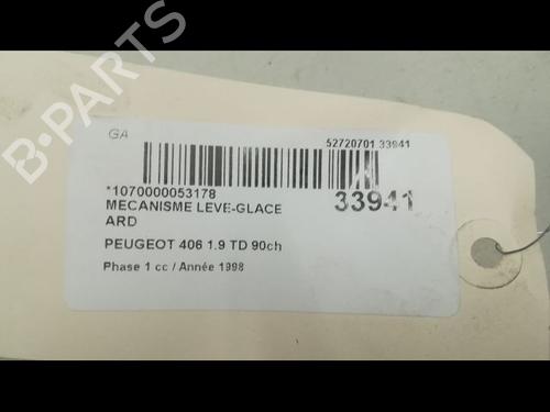 Used Rear right window mechanism PEUGEOT 406 (8B) 1.9 TD (90 hp) 23176619