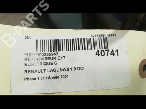 Left mirror RENAULT LAGUNA II (BG0/1_) 1.9 dCi | BP9610445C26 