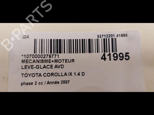 front-right-window-mechanism-toyota-corolla-_e12_-14-d-nde120_-nde120r-6981002130-2001-2002-2003-2004-2005-2006-2007-2008-9614048 main image