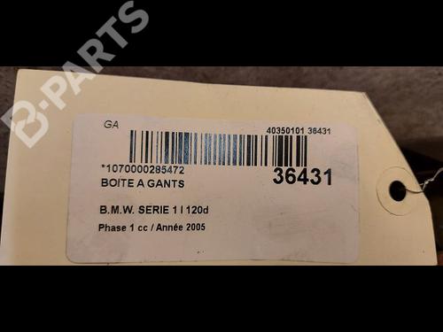 Glove box BMW 1 (E87) 120 d | BP9614863C95 