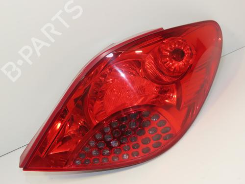 Right taillight PEUGEOT 207 (WA_, WC_) 1.6 HDi | BP28832711C35 