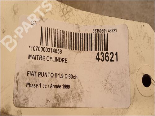 Brake master cylinder FIAT PUNTO (188_) 1.9 DS 60 (188.031, .051, .231, .251) | BP9617757M77 