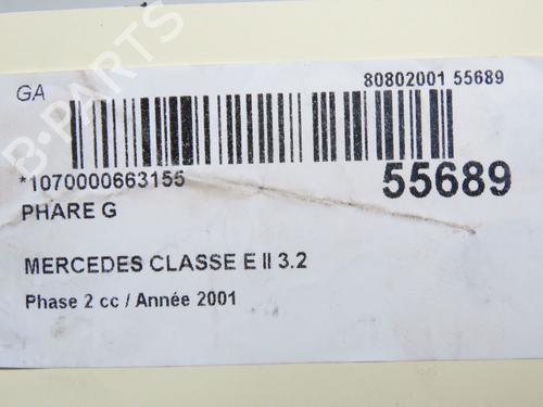 Left headlight MERCEDES-BENZ E-CLASS (W210) E 320 CDI (210.026) | BP32399731C28 