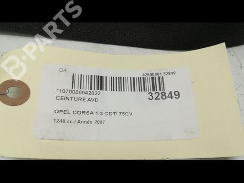 Front right belt tensioner OPEL CORSA D (S07) 1.3 CDTI (L08, L68) | BP9596066C88 