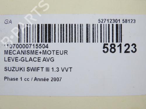 Front left window mechanism SUZUKI SWIFT III (MZ, EZ) 1.3 (RS413, ZC11S) | BP36427146C22  - Image 5