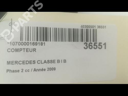 Instrument cluster MERCEDES-BENZ B-CLASS Sports Tourer (W245) B 180 CDI (245.207) | BP9601893C47 