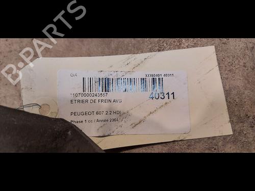 Left front brake caliper PEUGEOT 607 (9D, 9U) 2.2 HDi | BP14878297M105 