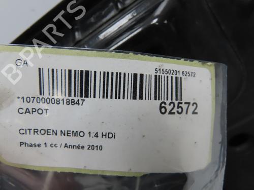 Used Hood Hood CITROËN NEMO MPV 1.4 HDi (68 hp) 40484825 40484825