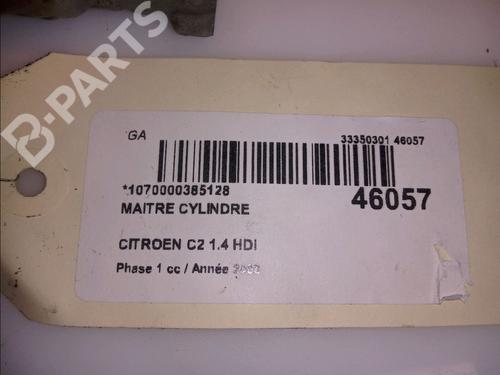 Brake master cylinder CITROËN C2 (JM_) 1.4 HDi | BP11100486M77 