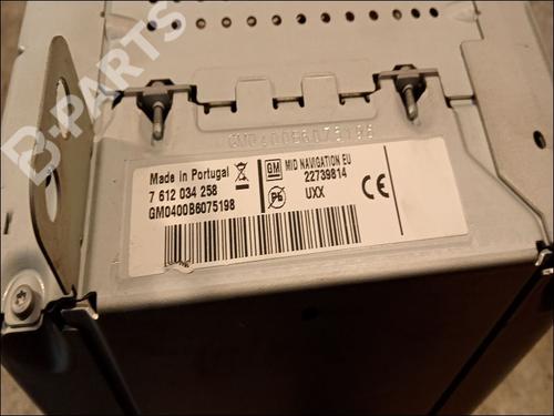 Radio OPEL MERIVA B MPV (S10) 1.7 CDTI (75) | BP9617286E6 