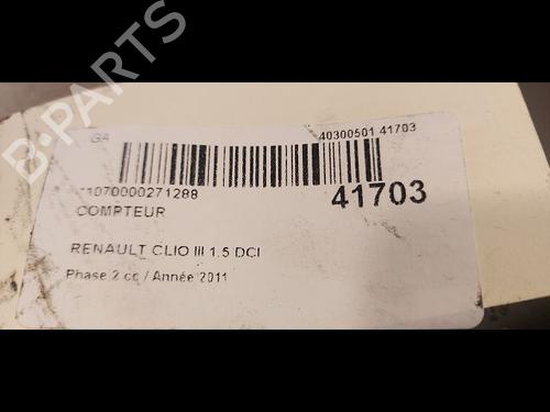 instrument-cluster-renault-clio-iii-br01-cr01-15-dci-8201060299-2005-2006-2007-2008-2009-2010-2011-2012-2013-2014-9612696 main image