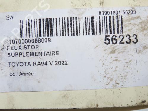 Used Third brake light Third brake light TOYOTA RAV 4 V (_A5_, _H5_) 2.5 Hybrid (AXAH52) (218 hp) 40438015 40438015