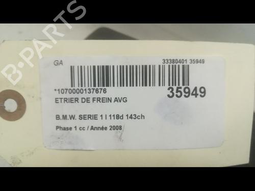 Left front brake caliper BMW 1 (E87) 118 d | BP14878134M105 