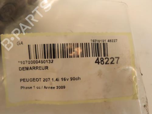Used Starter PEUGEOT 207 (WA_, WC_) 1.4 16V (95 hp) 16555598
