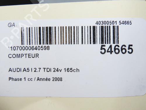 Used Instrument cluster AUDI A5 (8T3) 2.7 TDI (190 hp) 31634187