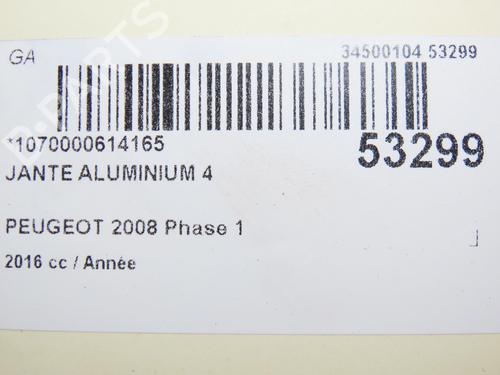 Rim PEUGEOT 2008 I (CU_) 1.2 VTi | BP28830142C45 