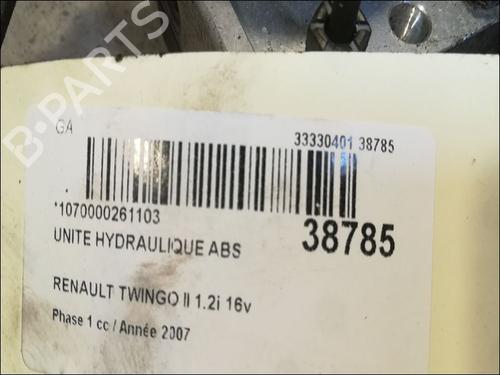 Used ABS pump RENAULT TWINGO II (CN0_) 1.2 16V (CN0K, CN0V, CN0A) (76 hp) 9611253