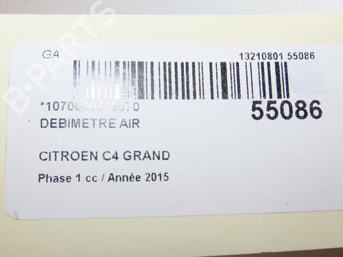 Used Mass air flow sensor CITROËN C4 Picasso II 2.0 BlueHDi 150 (150 hp) 29469690