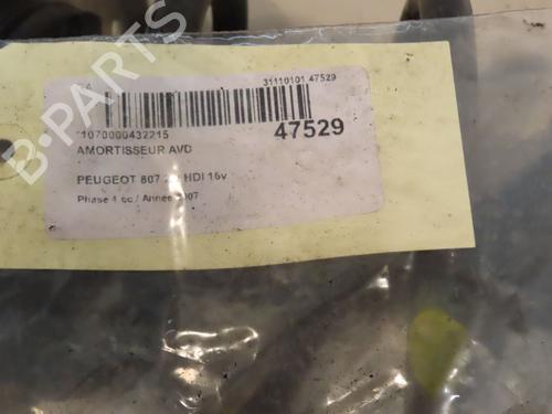 Used Right front shock absorber Right front shock absorber PEUGEOT 807 (EB_) 2.0 HDI (136 hp) 16769527 16769527
