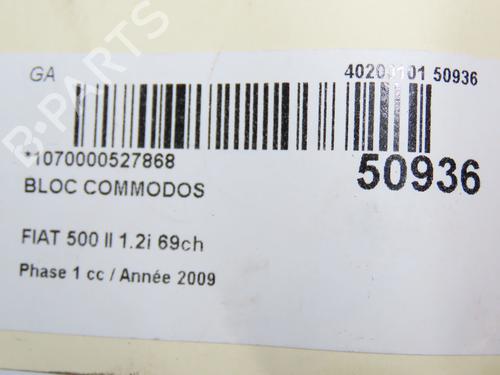 Steering column stalk FIAT 500 (312_) 1.2 (312AXA1A) | BP30164317I23 - Image 9