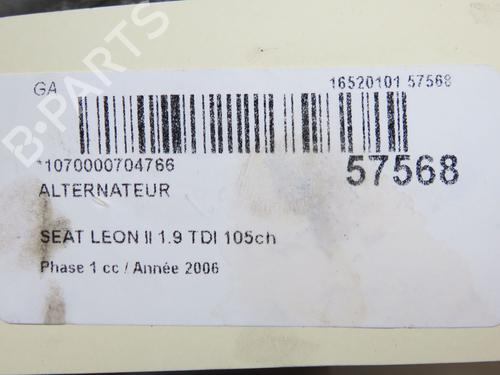 Used Alternator Alternator 39251648 39251648