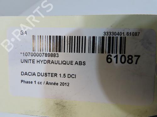 ABS pump DACIA DUSTER (HS_) 1.5 dCi (HSMC) | BP38256225M43  - Image 5
