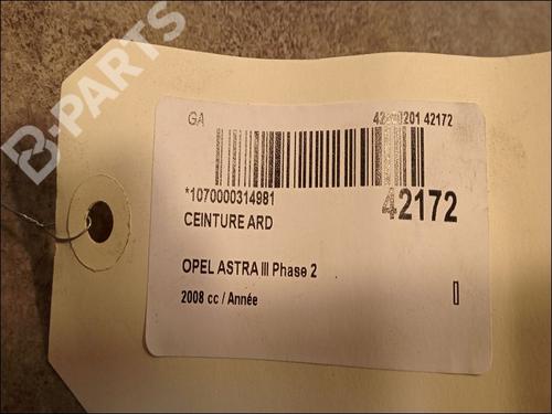 Rear right belt tensioner OPEL ASTRA H (A04) 1.7 CDTI (L48) | BP9617830C90 