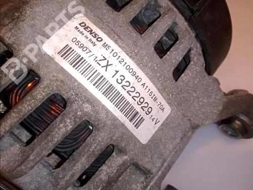 Alternator OPEL CORSA D (S07) 1.2 (L08, L68) | BP11762992M7 