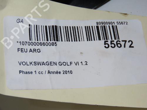 Left taillight VW GOLF VI (5K1) 1.4 TSI | BP32223434C34