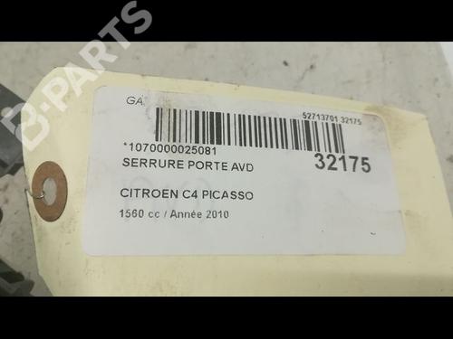 Front right lock CITROËN C4 Picasso I MPV (UD_) 1.6 HDi | BP9595320C97 