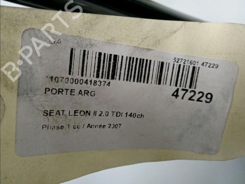 Used Left rear door SEAT LEON (1P1) 2.0 TDI 16V (140 hp) 16648223