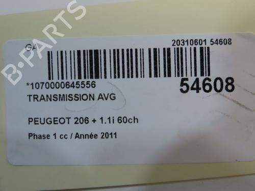 Left front driveshaft PEUGEOT 206+ (2L_, 2M_) 1.1 | BP32100434M38  - Image 6