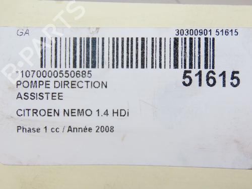 Steering pump CITROËN NEMO Box Body/MPV (AA_) 1.4 HDi | BP28829757M99