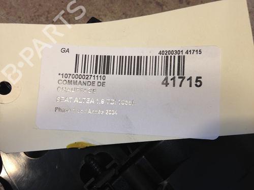 Used Climate control SEAT ALTEA (5P1) 1.9 TDI (105 hp) 9612674