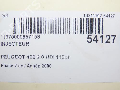 Injector PEUGEOT 406 (8B) 2.0 HDI 110 | BP28828829M100 