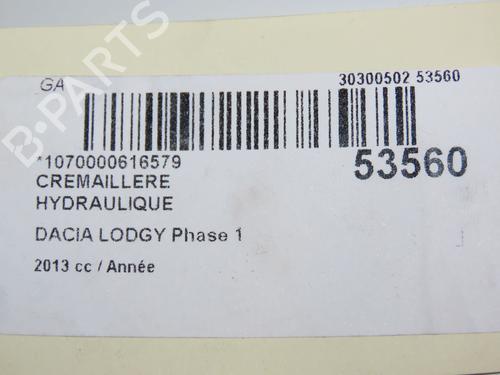 Used Steering rack DACIA LODGY (JS_) 1.2 TCe (JSAY, JSM0) (115 hp) 28829656