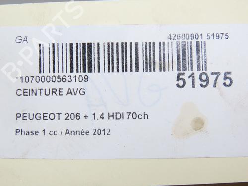 Front left belt tensioner PEUGEOT 206+ (2L_, 2M_) 1.4 HDi eco 70 | BP28801835C87 