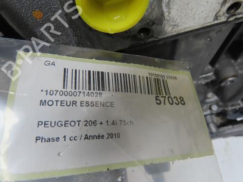 Used Engine PEUGEOT 206+ (2L_, 2M_) 1.4 i (2LKFWA, 2MKFWA) (75 hp) 32129592